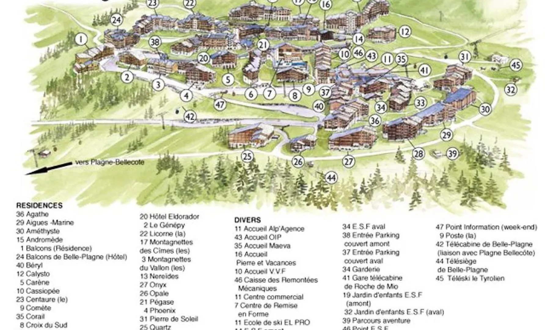 아파트 Residence Themis - Studio Pour 4 Personnes 735 Macot-la-Plagne